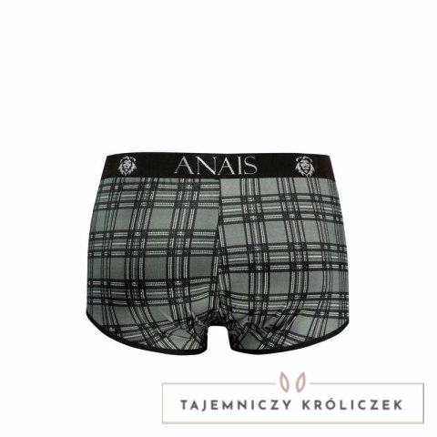 Anais Men Balance Boxer S czarno-szara kratka, mikrofibra ANAIS MEN