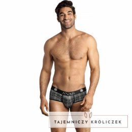 Anais Men Balance Brief S czarno-szara mikrofibra sportowy kroj ANAIS MEN