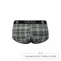 Anais Men Balance Brief S czarno-szara mikrofibra sportowy kroj ANAIS MEN
