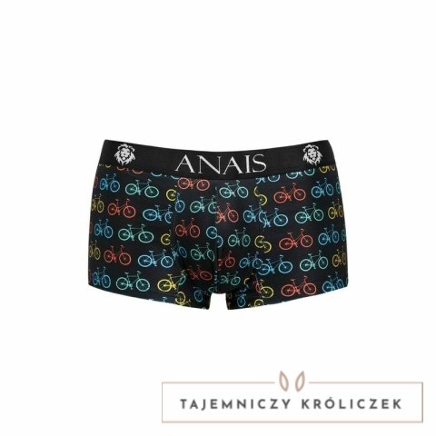Anais Men Benito Boxer S - bokserki sportowe, dłuższe nogawki, czarne ANAIS MEN