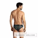 Anais Men Benito Slip XL - Komfortowe slipy męskie, czarne, XL ANAIS MEN