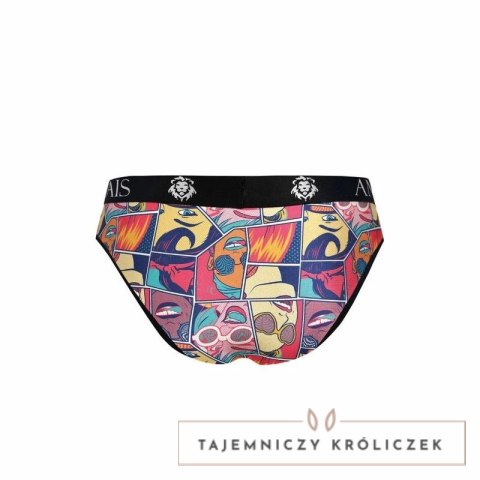 Anais Men Comics Slip XL - kolorowe męskie slipy z nadrukiem komiksowym ANAIS MEN
