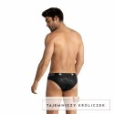 Anais Men Electro Slip S - męskie slipy z mikrofibry, wojskowy wzor ANAIS MEN