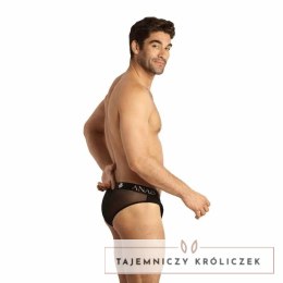 Anais Men Eros Slip S - Czarny, Elegancki Model z Tiulu, Rozmiar S ANAIS MEN