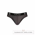 Anais Men Eros Slip S - Czarny, Elegancki Model z Tiulu, Rozmiar S ANAIS MEN