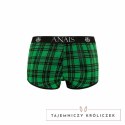 Anais Men Magic Boxer XL, zielono-czarna krata, miękka lycra ANAIS MEN