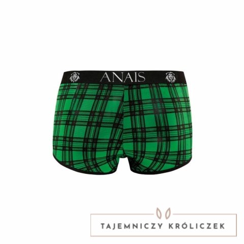 Anais Men Magic Boxer XL, zielono-czarna krata, miękka lycra ANAIS MEN