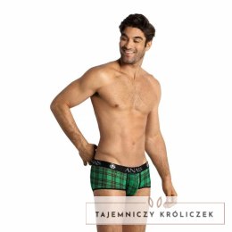 Anais Men Magic Brief XL zielono-czarne szachownica, komfortowa lycra ANAIS MEN