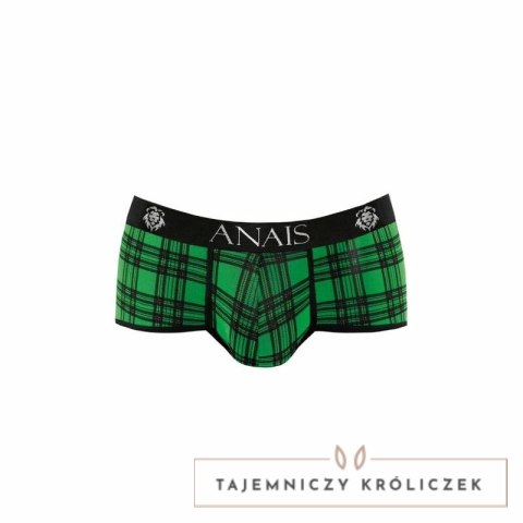 Anais Men Magic Brief XL zielono-czarne szachownica, komfortowa lycra ANAIS MEN