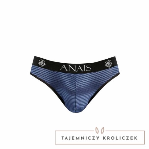 Anais Men Naval Slip XL - Granatowo-Czarne Majtki z Tiulu, Komfortowa Guma ANAIS MEN