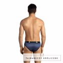 Anais Men Naval Slip S - męskie figi z tiulu w granatowe paski ANAIS MEN