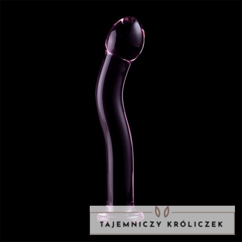 Ibiza Nebula Series Model 18 - szklany element intymny, rożowy, 18.5 cm NEBULA SERIES BY IBIZA