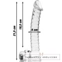 Ibiza Nebula Series Model 23 Szklany Przyrząd Intymny 21,5 cm Transparentny NEBULA SERIES BY IBIZA