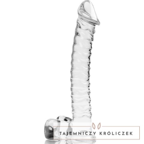 Ibiza Nebula Series Model 23 Szklany Przyrząd Intymny 21,5 cm Transparentny NEBULA SERIES BY IBIZA