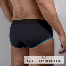 Macho MS24B klasyczne krotkie majtki męskie ciemny niebieski S MACHO UNDERWEAR