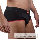 Macho MS24R krotkie bokserki anatomiczne ciemnoczerwone XL MACHO UNDERWEAR