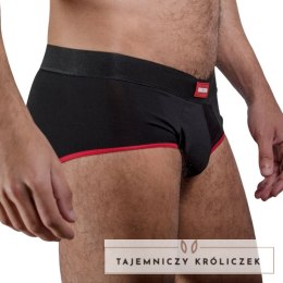 Macho MS24R krotkie bokserki anatomiczne ciemnoczerwone XL MACHO UNDERWEAR