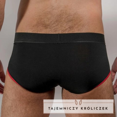 Macho MS24R krotkie bokserki anatomiczne ciemnoczerwone XL MACHO UNDERWEAR