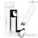 INTENSE RICO - Kompaktowy Wibrujący Model Pingwin USB, 8 Trybow, Biały INTENSE