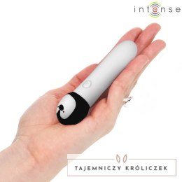 INTENSE RICO - Kompaktowy Wibrujący Model Pingwin USB, 8 Trybow, Biały INTENSE