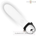 INTENSE RICO - Kompaktowy Wibrujący Model Pingwin USB, 8 Trybow, Biały INTENSE