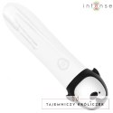 INTENSE RICO - Kompaktowy Wibrujący Model Pingwin USB, 8 Trybow, Biały INTENSE