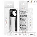 INTENSE RICO - Kompaktowy Wibrujący Model Pingwin USB, 8 Trybow, Biały INTENSE