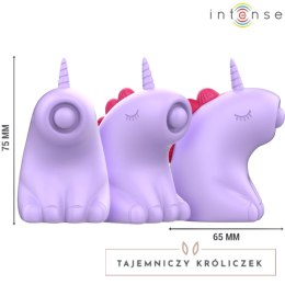 INTENSE Sweetie Pink - Stymulator z pulsującą końcowką jednorożca, IPX7 INTENSE