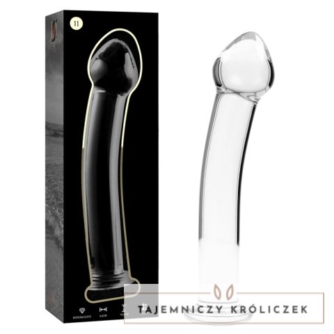 Ibiza Nebula Series Model 11 szklana forma intymna 16cm transparentna NEBULA SERIES BY IBIZA