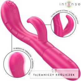 Intense Amara - Rożowy model z językiem stymulującym i 10 trybami pracy INTENSE