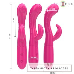 Intense Amara - Rożowy model z językiem stymulującym i 10 trybami pracy INTENSE