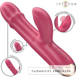 Intense Chloe wielofunkcyjny wibrator 3w1 czerwony silikon IPX7 INTENSE