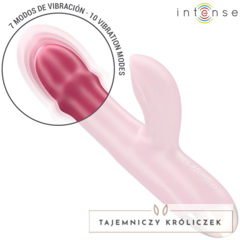 Intense Chloe wielofunkcyjny wibrator 3w1 czerwony silikon IPX7 INTENSE