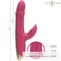 Intense Chloe wielofunkcyjny wibrator 3w1 czerwony silikon IPX7 INTENSE