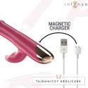 Intense Chloe wielofunkcyjny wibrator 3w1 czerwony silikon IPX7 INTENSE