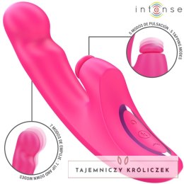 Intense EMI zaawansowany model 3w1, 10 trybow, silikon, rożowy 13,5 cm INTENSE