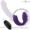Intense Jill podwojny wibrator 20 cm fioletowy pilot bezprzewodowy INTENSE