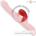 Intense LELE wielofunkcyjny masażer rotacyjno-oscylacyjny czerwony USB INTENSE