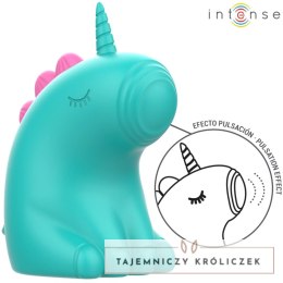 Intense TRIXIE Zielony stymulator punktowy jednorożec silikonowy IPX7 USB INTENSE
