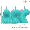 Intense TRIXIE Zielony stymulator punktowy jednorożec silikonowy IPX7 USB INTENSE