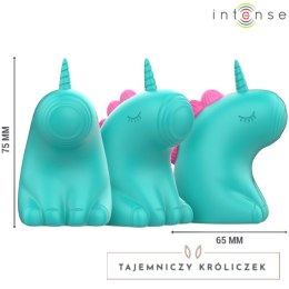 Intense TRIXIE Zielony stymulator punktowy jednorożec silikonowy IPX7 USB INTENSE