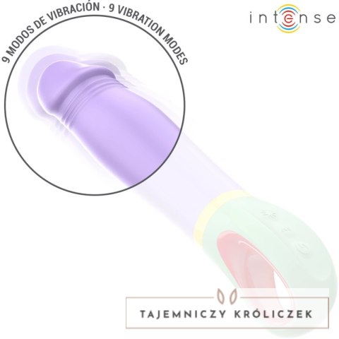 Intense Velma Klasyczny Wibrator Fioletowy Silikonowy IPX7 INTENSE