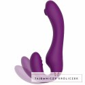 XOCOON Pulsacyjny System Intymny 2w1 z Pilotem Fioletowy 19,5cm XOCOON