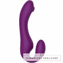 XOCOON Pulsacyjny System Intymny 2w1 z Pilotem Fioletowy 19,5cm XOCOON