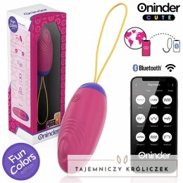 ONINDER CUTE - Intymna Maszyna Wibrująca z Aplikacją, 9 Trybow, Rożne Kolory ONINDER