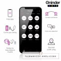 ONINDER CUTE Jajko Wibrujące 360° App IPX7 Silikonowe Kolorowe USB ONINDER