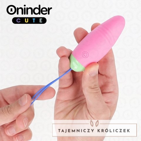 ONINDER CUTE Jajko Wibrujące 360° App IPX7 Silikonowe Kolorowe USB ONINDER