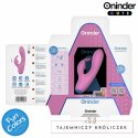 ONINDER Cute Love Bunny - wibrator z funkcją sterowania aplikacją, rożowy 14,5 cm ONINDER