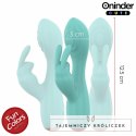 ONINDER Cute Love Bunny - zaawansowana maszyna intymna, turkusowa, 12,5 cm ONINDER