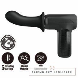Pretty Love DJ Doctor Masażer 5 Trybow Czarny USB-C Silikon PRETTY LOVE